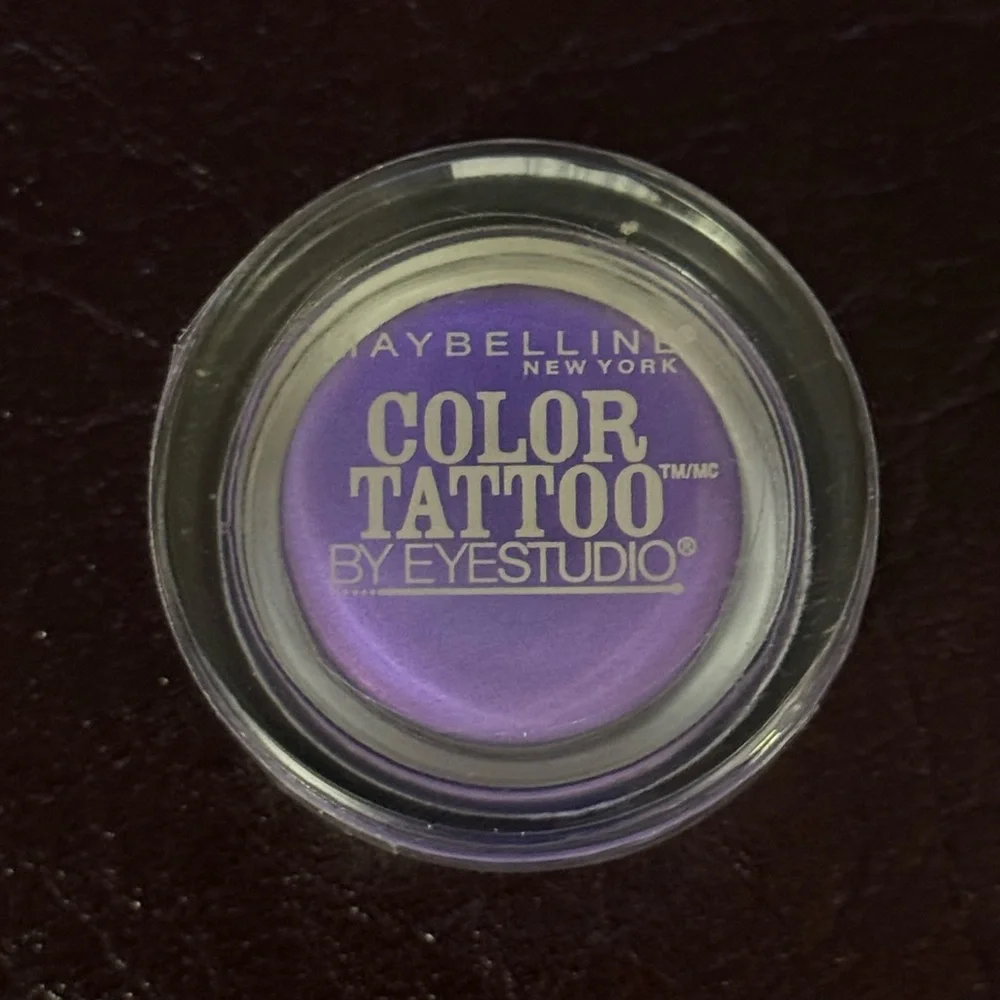 Maybelline Color Tattoo 24 Hour Eyeshadow 20 Painted Purple New Sealed